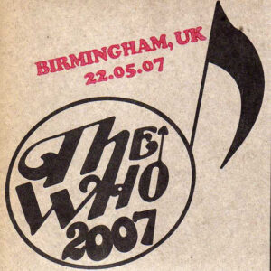 Birmingham, Uk 22.05.07