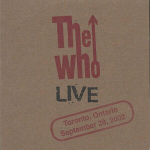 Toronto, Ontario - September 28, 2002